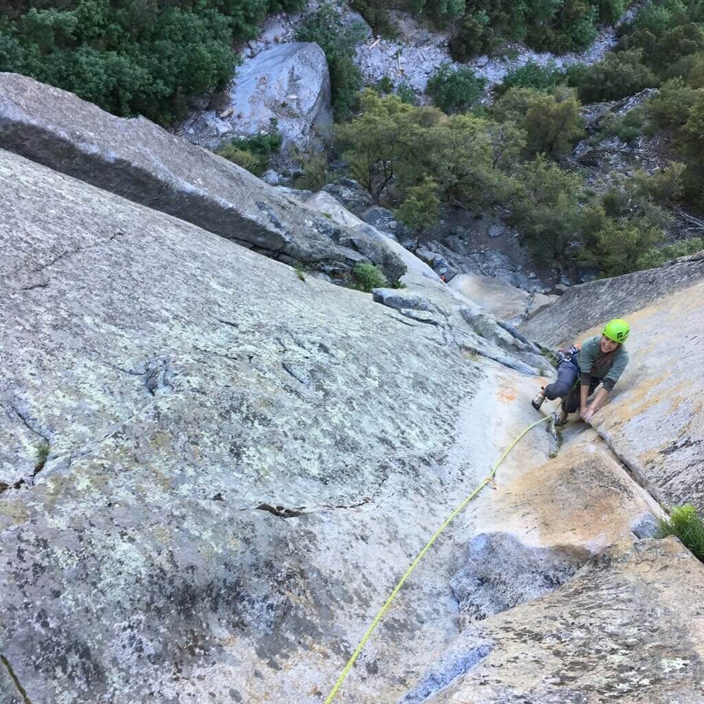 guided rock climbing 